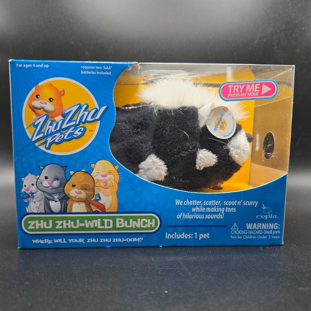 ZHU ZHU Pet Stinker Unopened Sound Works from 2009